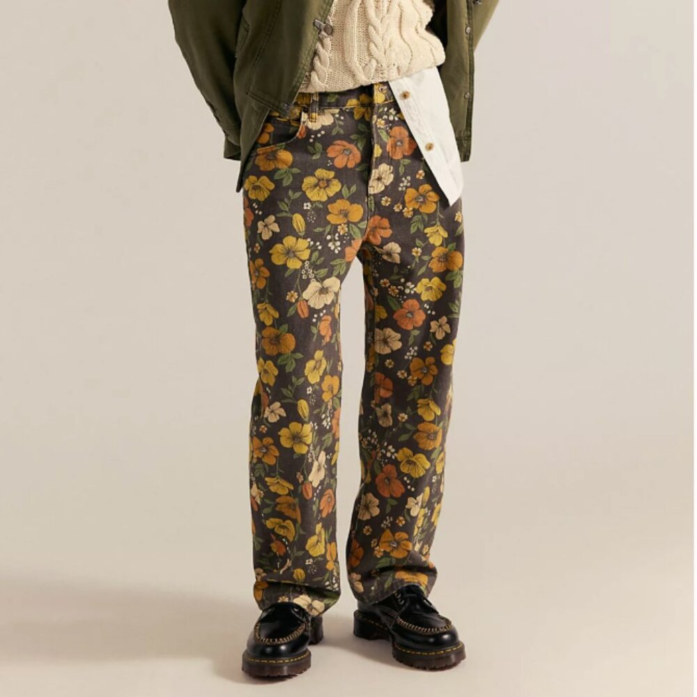 We The Free Deep Trance Barrel Leg Jeans
